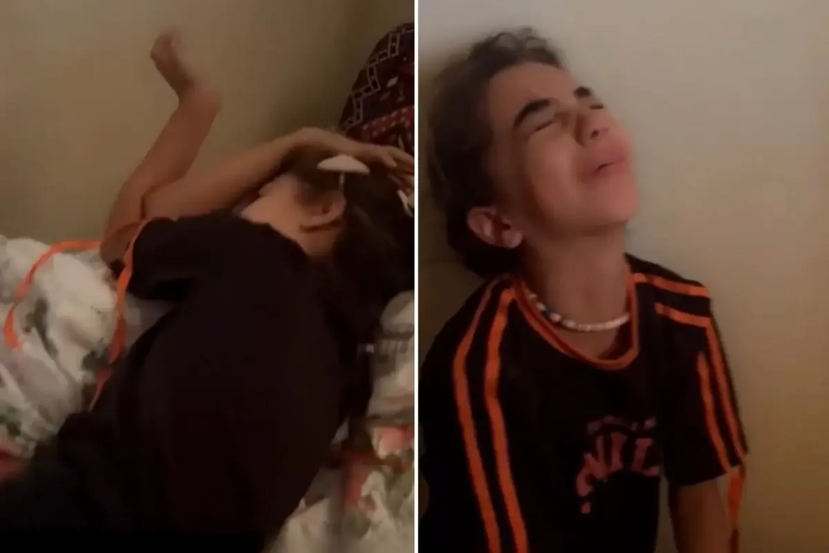 Ateşkes haberiyle uyanan Filistinli çocuk, göz yaşlarını tutamadı! ateskes haberiyle uyanan filistinli cocuk goz yaslarini tutamadi fONVV9KS