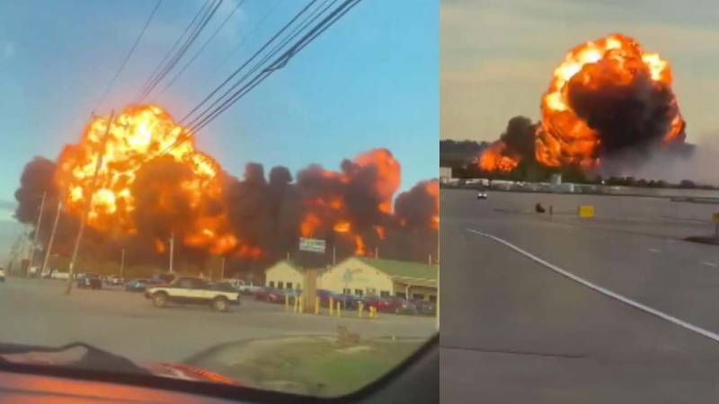 ABD’de UPS kargo uçağı düştü: Alev topuna döndü, en az 4 kişi öldü!