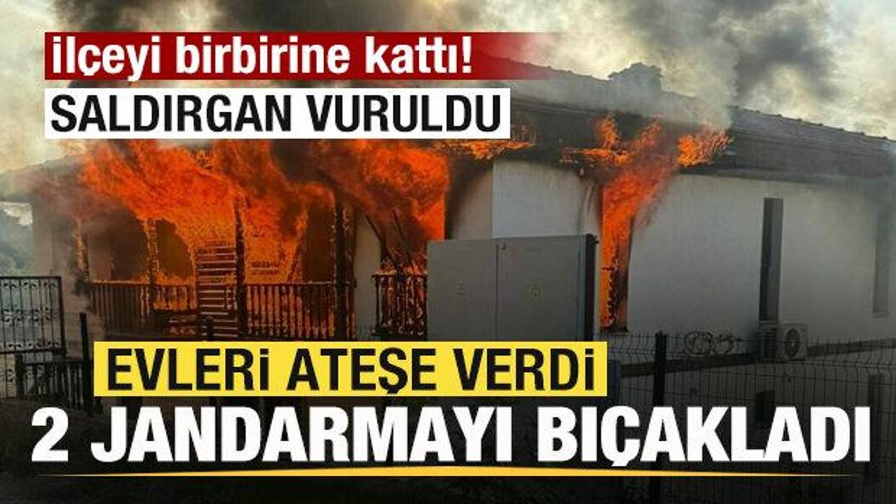ilceyi birbirine katti evleri atese verdi 2 jandarmayi bicakladi saldirgan vuruldu zzK1gTqP.jpg