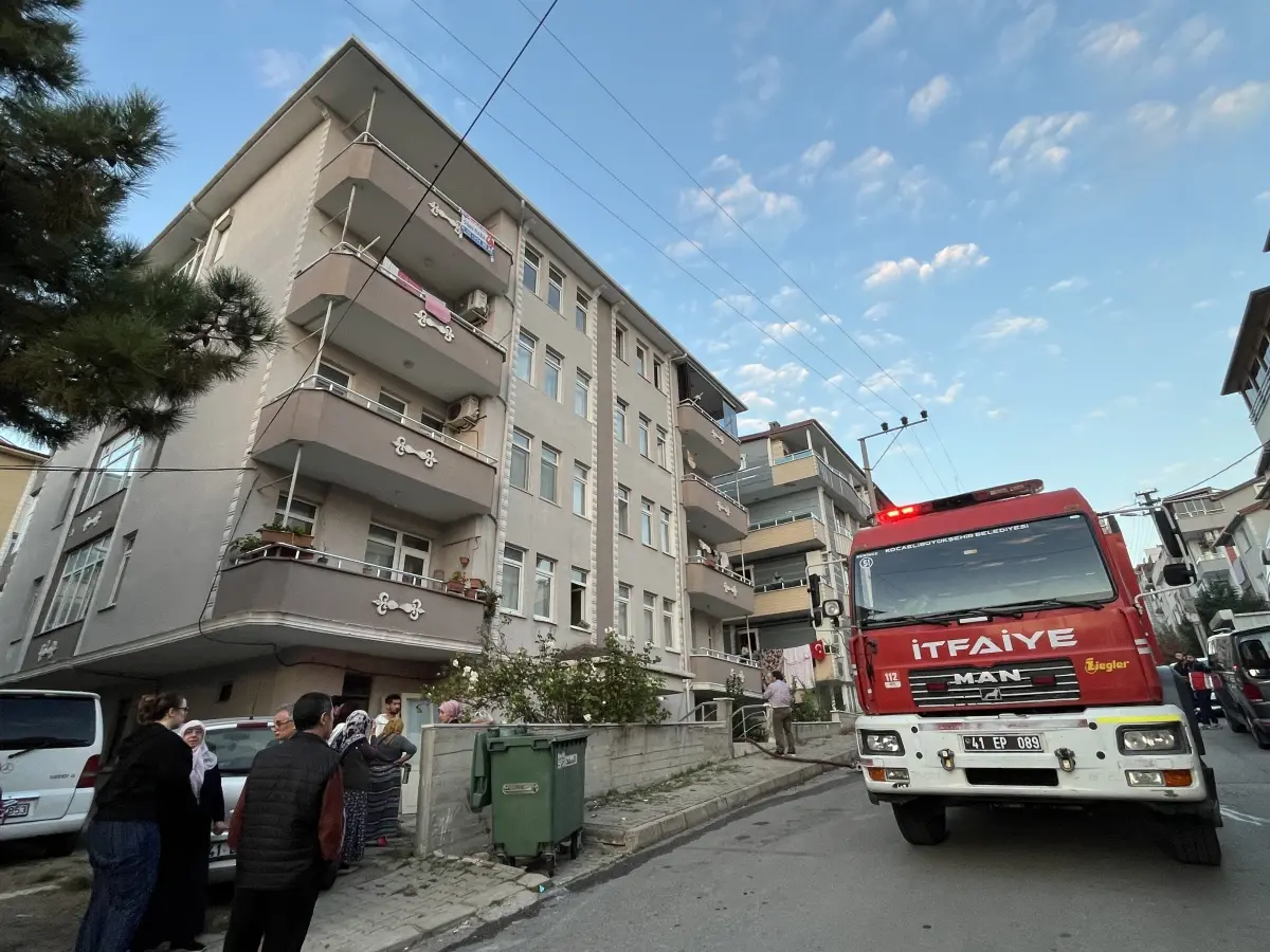 Körfez’de Dairede Yangın