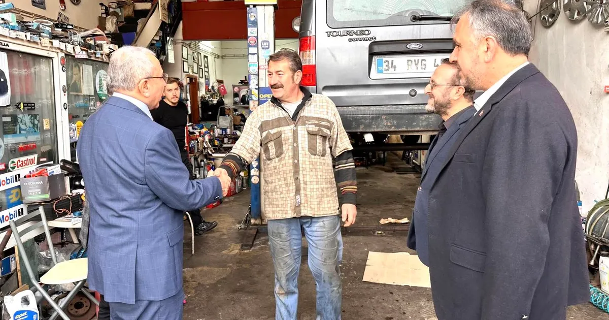 İstanbul’da AK Parti Şile Teşkilatı sahada